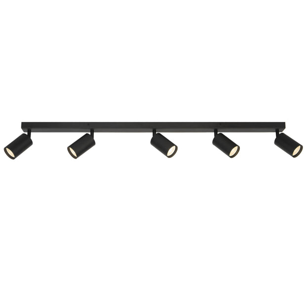 PICARD 5x7W LED CCT IP20 Black Bar Light