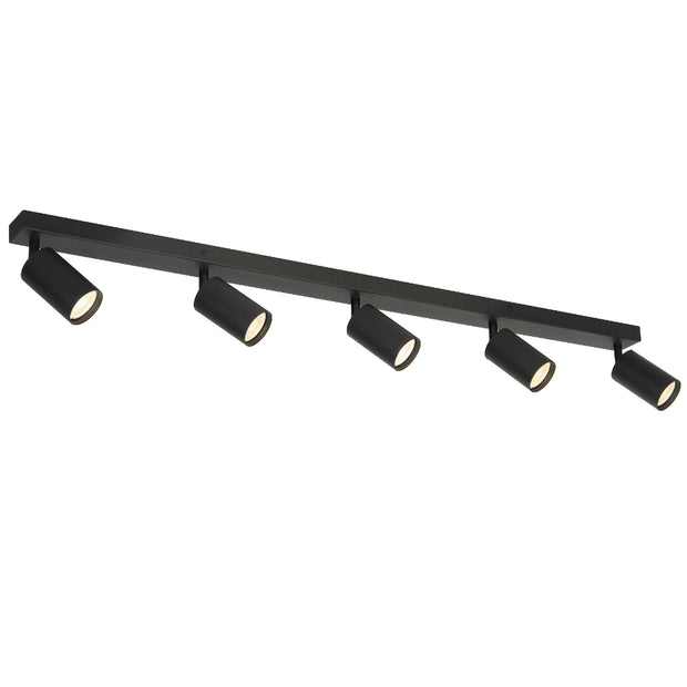 PICARD 5x7W LED CCT IP20 Black Bar Light