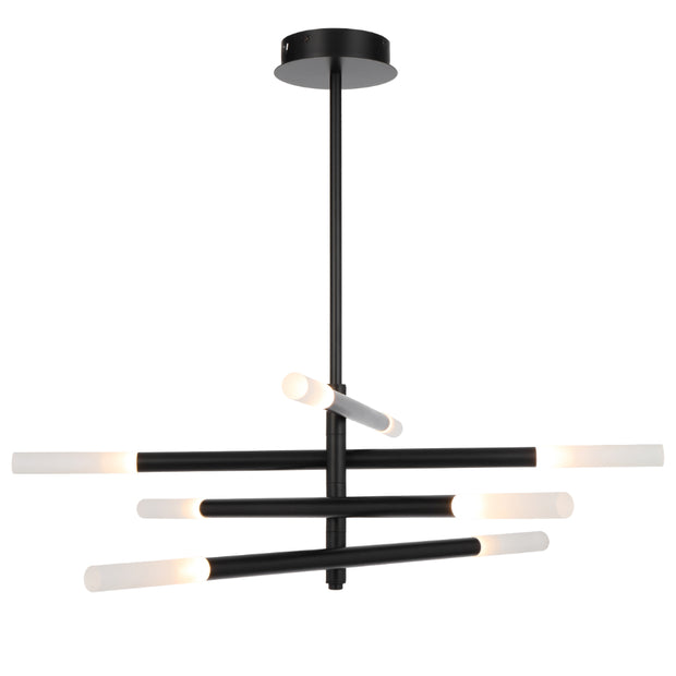 Pinta 8 x 3W 3000K LED Pendant Black