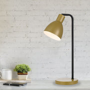 Pivot Table Lamp Gold