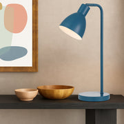 Pivot Table Lamp Blue