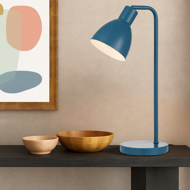 Pivot Table Lamp Blue