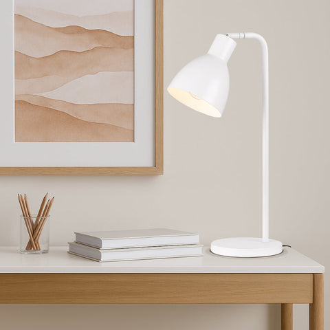 Pivot Table Lamp White