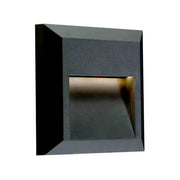 Prima Wall/Stair Light Surface Mount Black Square