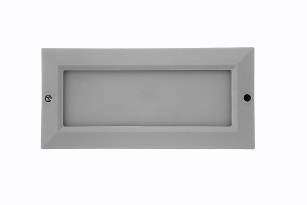 Picasso 6W LED IP54 Opal Polycarbonate Brick Light White