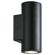 Piccolo II 2 x 4w LED Round Up/Down Exterior Black