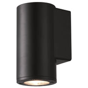 Piccolo II 1 x 4w LED Round Wall Down Exterior Black