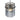 Quilo 20cm Pendant E27 Black and Smoke