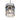 Quilo 20cm Pendant E27 Black and Smoke