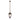 Ramiro 20 Pendant Light IP44 Bronze with Clear Textured Glass E27
