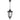 Ramiro 25 Pendant Light IP44 Black with Clear Textured Glass E27