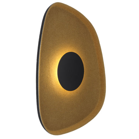 RAXA 5W LED 3000K Black and Green Felt Acoustic Wall Light
