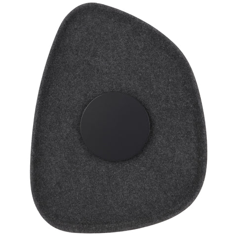 RAXA 5W LED 3000K Black and Grey Felt Acoustic Wall Light