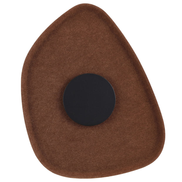 RAXA 5W LED 3000K Black and Brown Felt Acoustic Wall Light