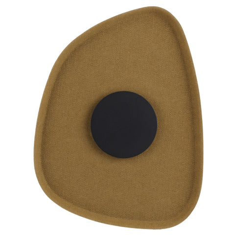 RAXA 5W LED 3000K Black and Green Felt Acoustic Wall Light