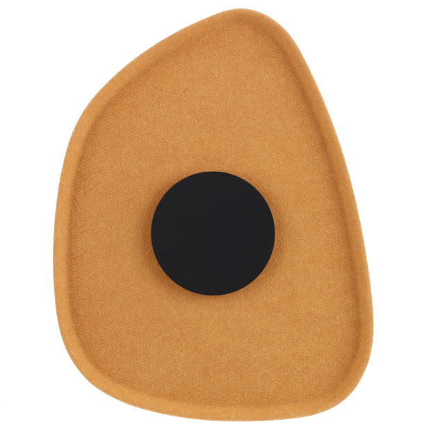 RAXA 5W LED 3000K Black and Orange Felt Acoustic Wall Light