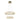 Rias 70w CCT Dim LED 2 Tier Pendant Gold with Remote