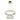 Rias 70w CCT Dim LED 2 Tier Pendant Gold with Remote