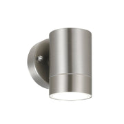 RIVA 4w 3000K GU10 Stainless Steel Down Only IP44 Wall Light