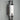 Rodillo Wall Light Tubular Ribbed Glass with Black