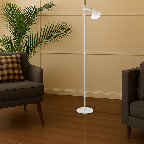 Rosner Floor Lamp White Sand