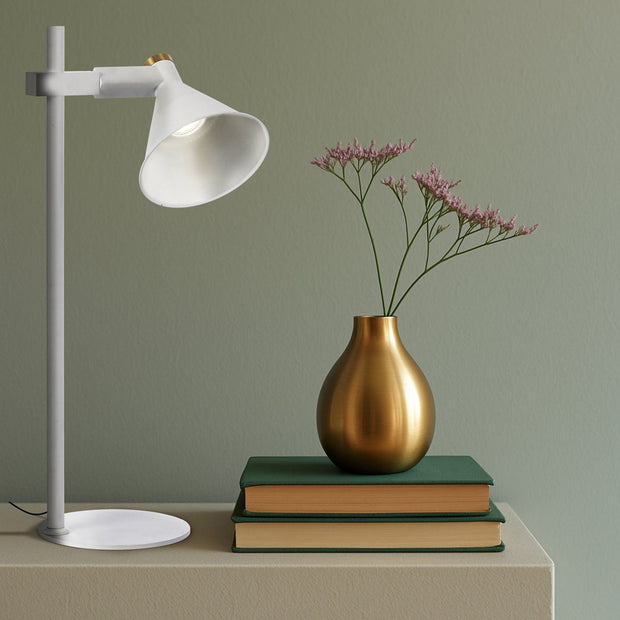 Rosner Table Lamp White Sand