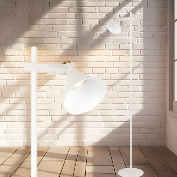 Rosner Floor Lamp White Sand