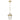 Rye 20 Solid Brass Small Pendant