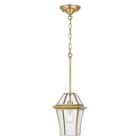 Rye 20 Solid Brass Small Pendant
