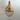 Roxi E27 Gold Metal Pendant Light