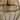 Roxi E27 Gold Metal Pendant Light