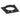 Roystar Face Plate Square Anodised Aluminium