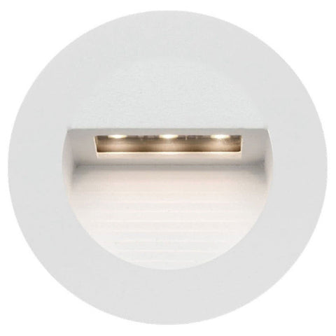 Rye 1.2W LED Round Steplight White