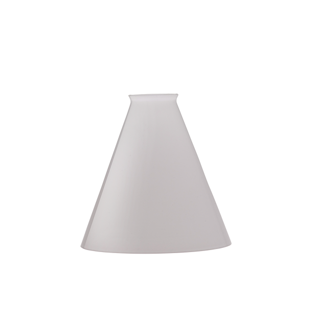 S1017-C Cone Shaped Clear Glass Shade Only