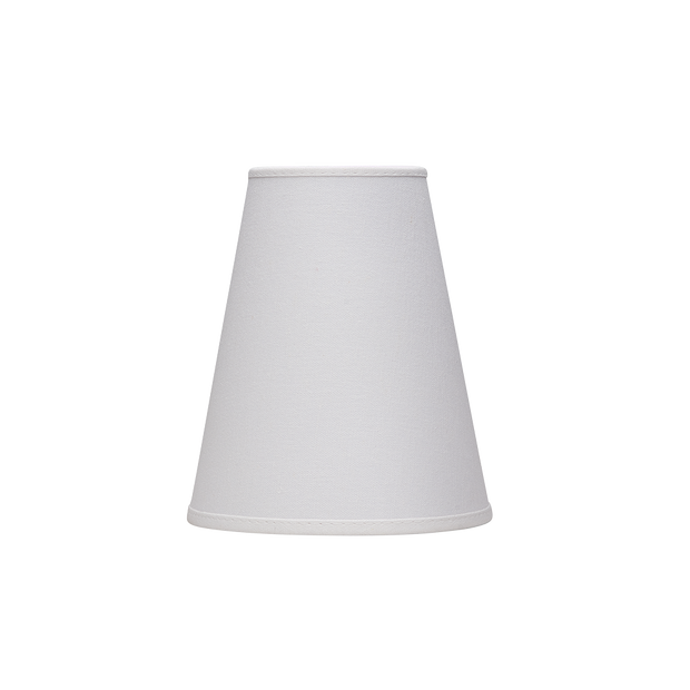 S152-WL Linen Shade Only White