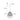 Sari E27 Embossed Steel Pendant Chrome