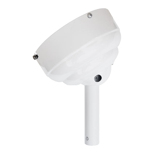 Sloped Ceiling Kit 45 Degrees to Suit ThreeSixty DC Fans White