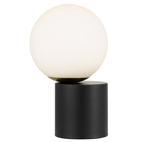 Setra Light Setra 5w 3000K E14 Touch Lamp Black and Opal by Lighting Superstore