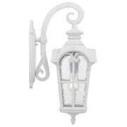 Shelton IP44 Exterior Wall Light White Sand