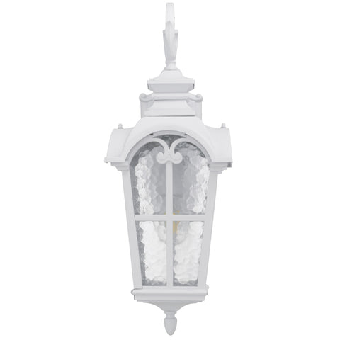 Shelton IP44 Exterior Wall Light White Sand