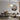 SHIRON 6 Light Nickel with Ivory Shade E14 70cm Pendant