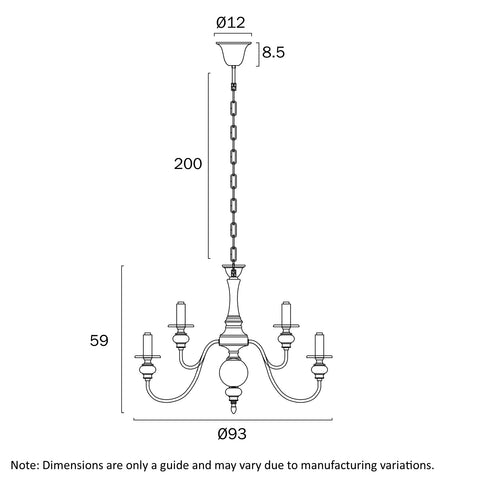 Siedel 15lt Pendant Copper