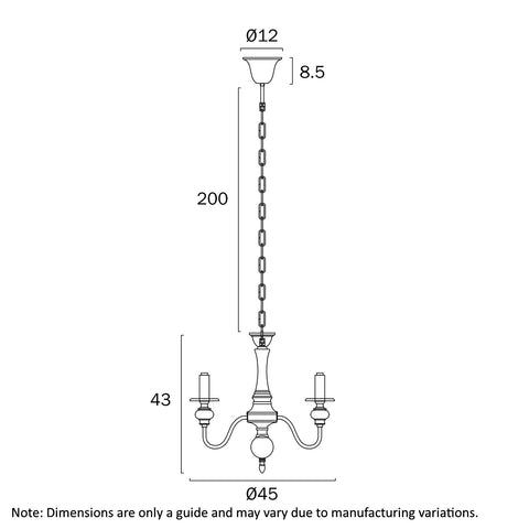 Siedel 5lt Pendant Copper