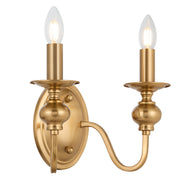 Siedel 2lt Wall Light Copper