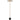 SISBY 14w LED 3000K Antique Brass with Black Marble Base Floor Lamp