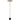 SISBY 14w LED 3000K Antique Brass with Black Marble Base Floor Lamp