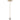 SISBY 14w LED 3000K Plated Matt Brass with White Marble Base Floor Lamp