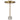 SISBY 12w LED 3000K Plated Matt Brass with White Marble Base Table Lamp