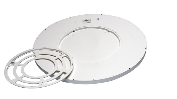 SKY 24w LED CCT Triac Dimmable White Trim IP44 30cm Oyster