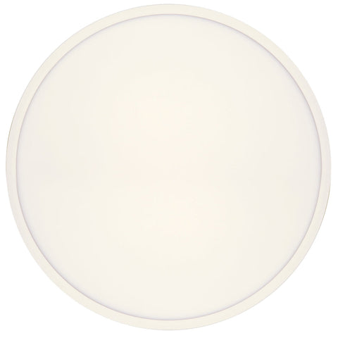 SKY 42w LED CCT Triac Dimmable White Trim IP44 60cm Oyster